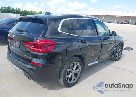 2021 BMW X3 Sdrive30I z USA, uszkodzony, nr VIN 5UXTY3C06M9E37250